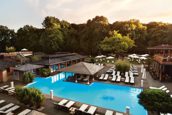 Außenanlage vabali spa Düsseldorf