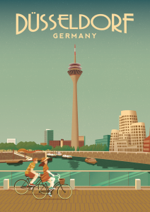 Düsseldorf Poster