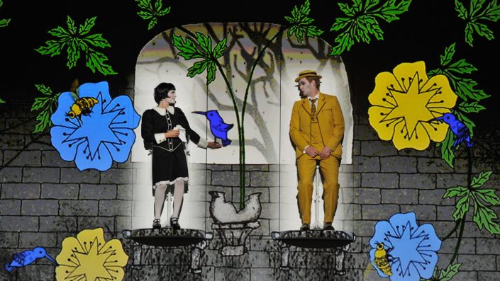 Die Zauberflöte, Hans Jörg Michel Oper am Rhein