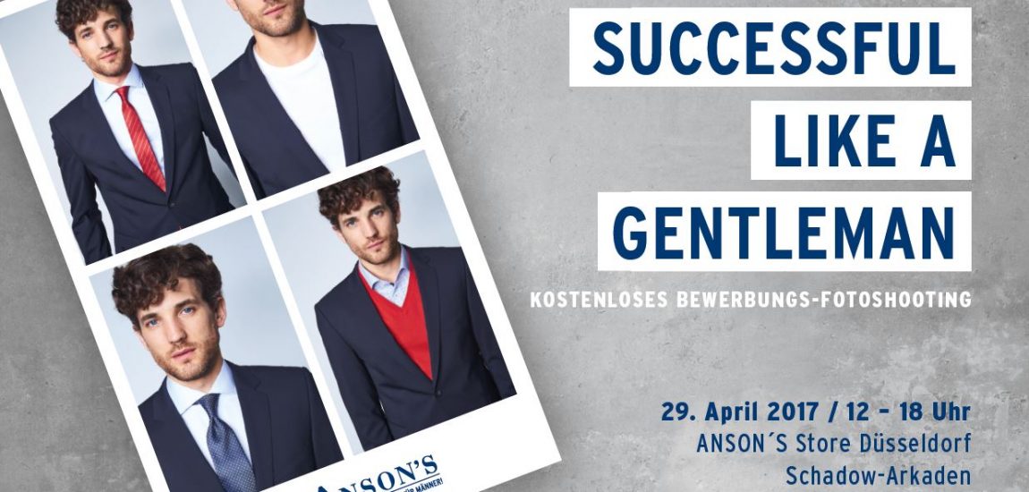 ANSON'S Bewerbungsfotoshooting