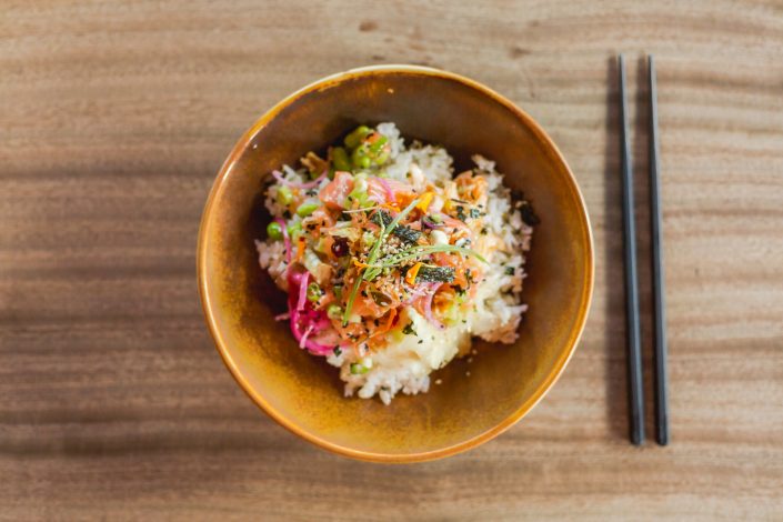 Fly Poke – Salmon Bowl eat&STYLE