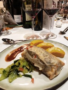 Rheingoldsaal in der Rheinterrasse Vorspeise