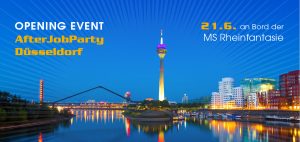 AfterJobParty Düsseldorf 21.06.2018 an Bord der MS RheinFantasie