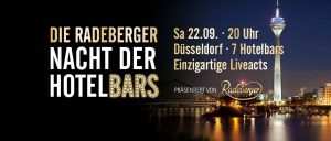 Radeberger Nacht der Hotelbars