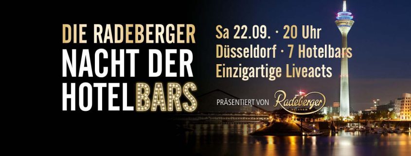 Radeberger Nacht der Hotelbars