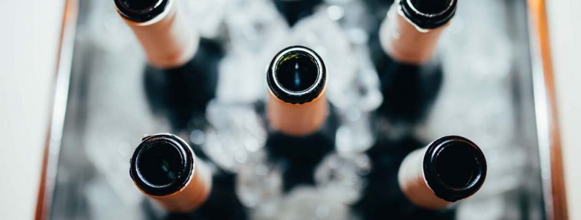 Weinflaschen | Großes Degustationsmenü zur ProWein 2019 | Mr. Düsseldorf