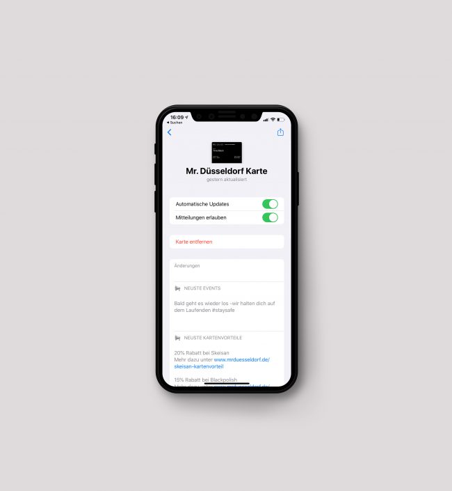 Wallet Rückseite Wallet Rückseite