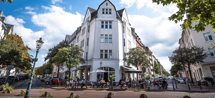 Greger Café | Die Top 10 süßen Terrassen in Düsseldorf | Mr. Düsseldorf | Topliste | Foto: Greger Café