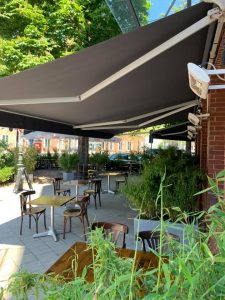 Hafenmeisterei | Die Top 15 Dinner Terrassen in Düsseldorf | Mr. Düsseldorf | Topliste | Foto: Hafenmeisterei