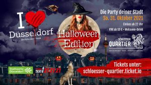 I love Düsseldorf Halloween Edition | Happy Horrific Halloween in Düsseldorf | Mr. Düsseldorf | Foto: Schlösser Quartier