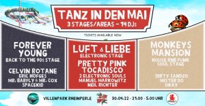 Tanz in den Mai | Mr. Düsseldorf | Düsseldates | Foto: Luft & Liebe Festival