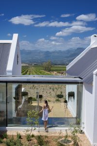The spa and pool at Babylonstoren