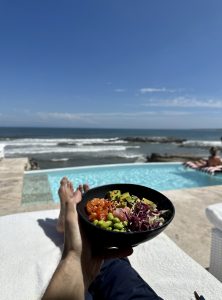 Poke Bowl for Lunch at Birkenhead House