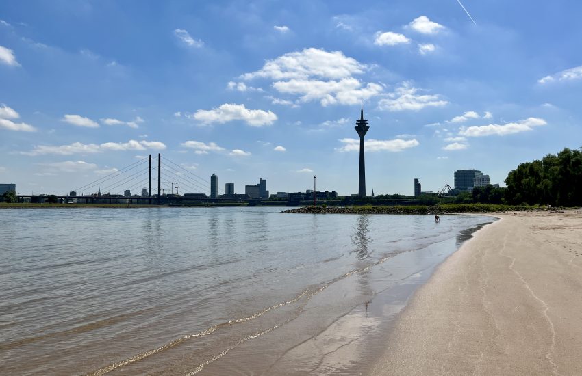 Paradiesstrand | Top Spots im Medienhafen Düsseldorf | Magazin | Mr. Düsseldorf | Foto: Anna Bobrova