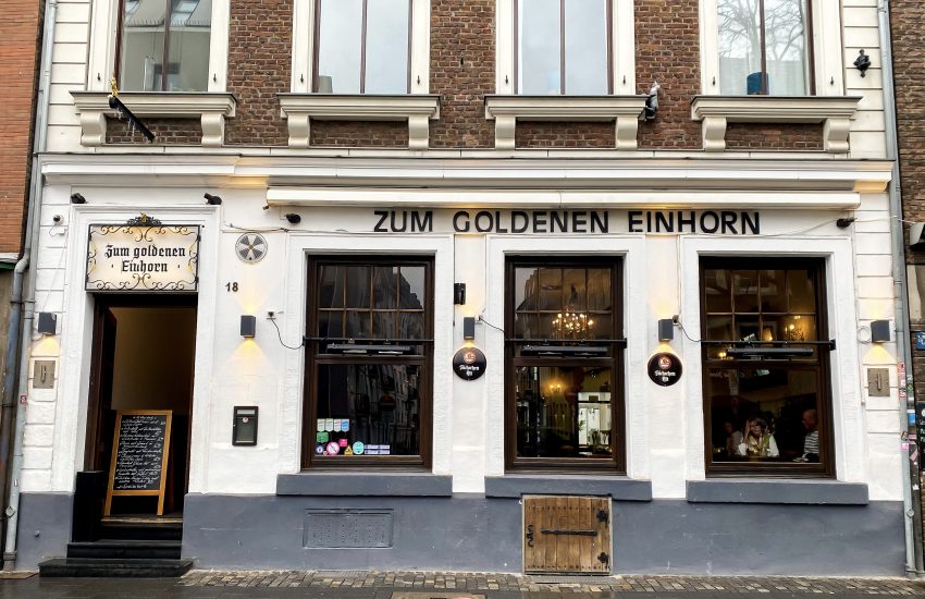 Zum goldenen Einhorn | Top Restaurants, Bars & mehr in der Altstadt Düsseldorf | Topliste | Foto: Alexandra Simankova