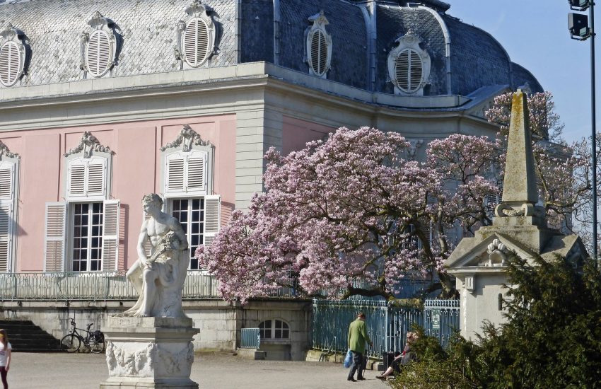 Benrather Schloss | Die schönsten Kirschblüten-Plätze in Düsseldorf | Mr. Düsseldorf | Topliste | Foto: Lokalkompass / Marlies Bluhm