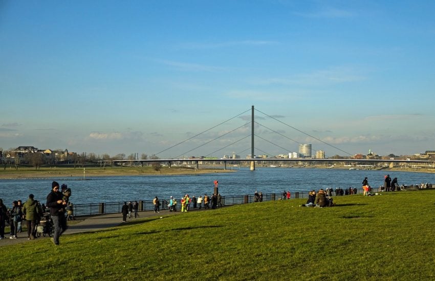 Rheinufer | UEFA EURO 2024 – Top Orte für Public Viewing in Düsseldorf | Mr. Düsseldorf | Topliste | Foto: Pixabay