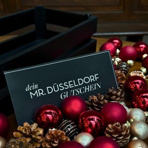 Mr. Düsseldorf Gutschein | Top Ideen für Weihnachtsgeschenke in Düsseldorf | Topliste | Mr. Düsseldorf | Foto: Mr. Düsseldorf