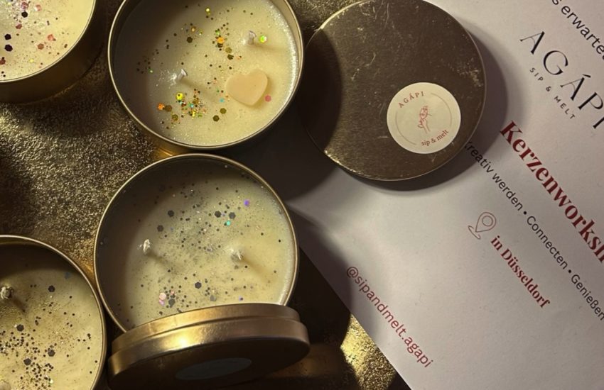 Kerzen Workshop | Der perfekte Valentinstag in Düsseldorf | Magazin | Mr. Düsseldorf | Foto: Agápi Kerzen Workshop | Der perfekte Valentinstag in Düsseldorf | Magazin | Mr. Düsseldorf | Foto: Agápi