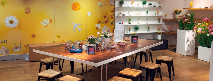 Erlebniswerkstatt DUS | Mr. Düsseldorf | Düsseldates | Foto: Airport DUS