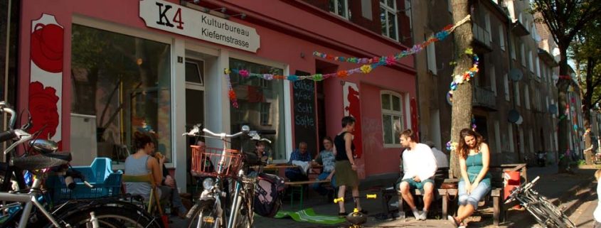 Vernissage K4 | Mr. Düsseldorf | Düsseldates | Foto: Kiefernstraße Düsseldorf