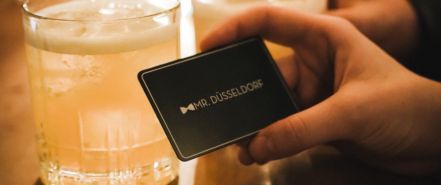 Exklusive Member Events Foto der Mr. Düsseldorf Karte