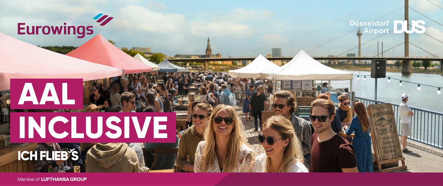 Eurowings x Mr. Düsseldorf | Magazin | Mr. Düsseldorf | Foto: Flughafen Düsseldorf