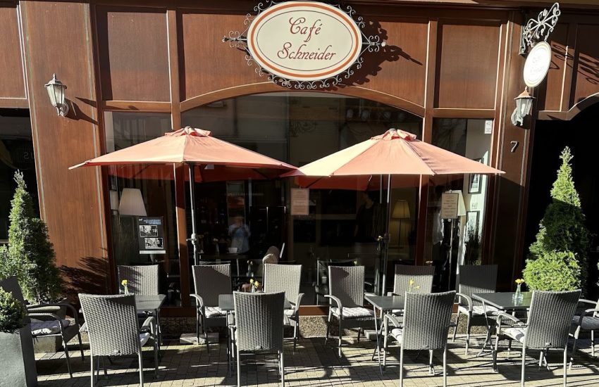 Café Schneider | Top Spots in Düsseldorf Benrath | Mr.Düsseldorf | Topliste | Foto: Café Schneider